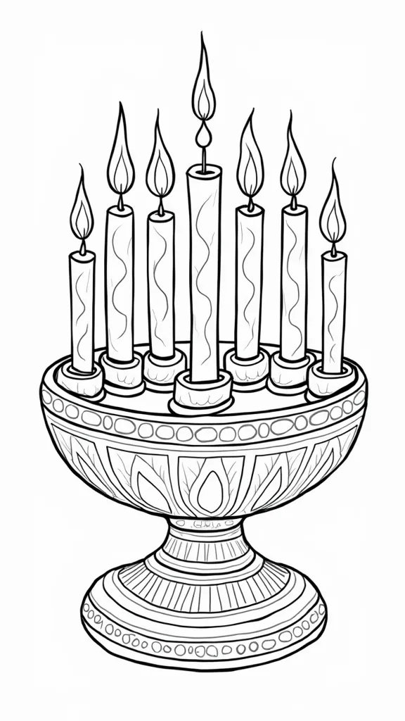 coloring pages for kwanzaa